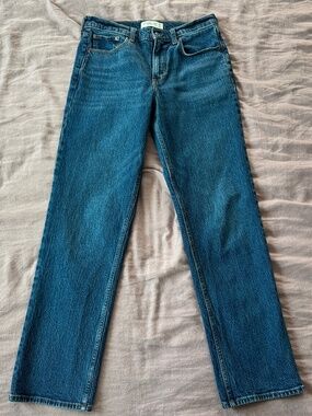 Abercrombie & Fitch Mid Rise 90s Straight Jean